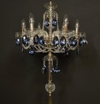 Detail of the upper part of the lamp - metal color is also optional