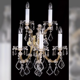 Luxury Theresian light on the wall - 5 candles