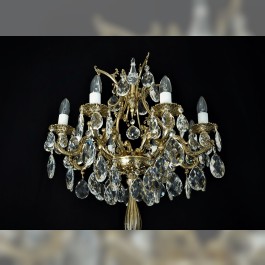Luxury massive floor lamp 8 bulbs - Top part