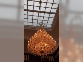 Lámpara de araña con regulador de intensidad