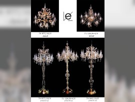 Maria Theresa standing lamps
