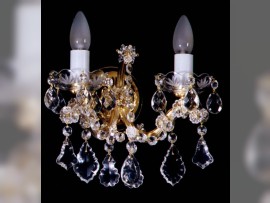 The 2-bulbs Maria Theresa wall light