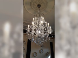Chandelier and matching wall Lights